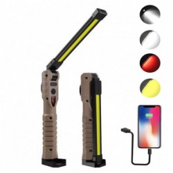 Фонарь WORKLIGHT-WL-08-XPE+COB (white+yellow+red), power...