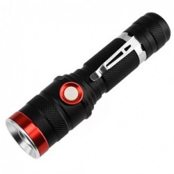 Фонарь Police BL-736-T6, 1х18650, зажим, zoom, ЗУ...